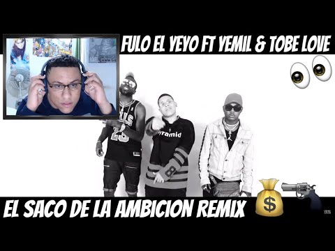 Reaccion A Fulo El Yeyo Ft Yemil & Tobe Love - El Saco De La Ambicion Remix [Video]