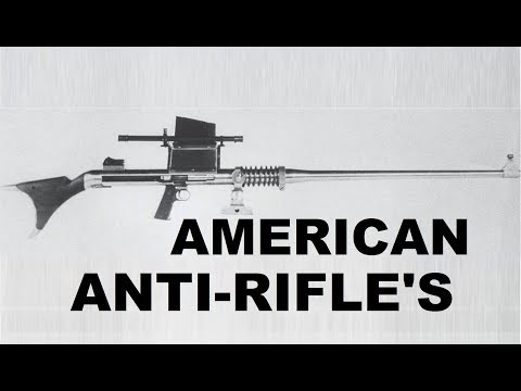American Weapons: American Anti Tank Rifles of WW1 & WW2 - Youtube