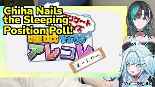 Chiha Nails the Sleeping Position Poll! | Mizumiya Su