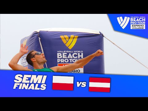 Kantor/Rudol vs. Ermacora/Pristauz - Semi Final Highlights Espinho 2022 #BeachProTour