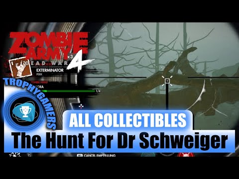 Zombie Army 4 Dead War -All Collectibles Locations -The Hunt For Dr Schweiger -Meat Locker Chapter 1