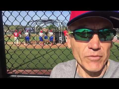 Claudio Scerrato ci saluta dal ritiro dei PHILLIES prima di ritornare a Nettuno