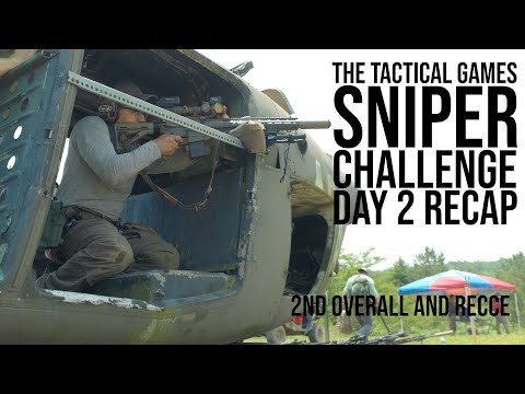 Tactical Games Sniper Challenge Alabama Day 2… Second Place Overall