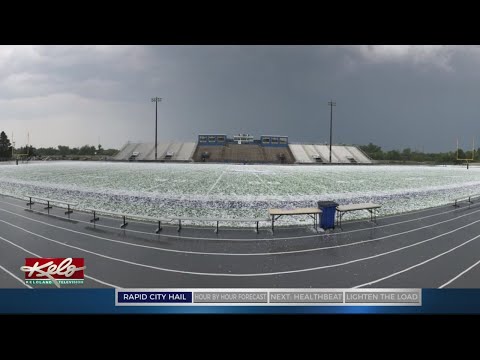 Rapid City Hit With Hail