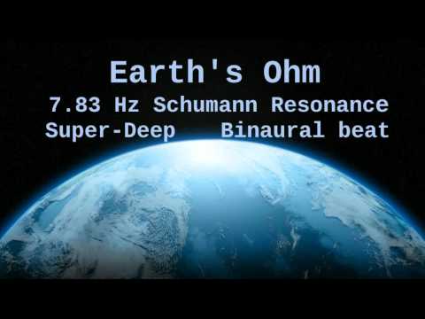Earth's Ohm, 7.83 Hz Deep Theta Binaural Beat ( Schumann Resonance for 1 Hour )