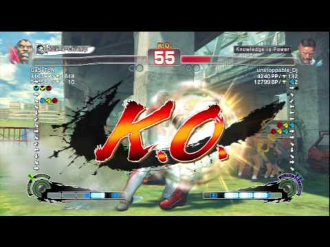 GaSsToN (Balrog) Vs unstoppable_Dj (Dudley) SSF4 AE Ranked Matches - PSN
