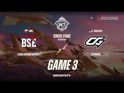 Black Sentence Esports vs CG Esports GAME 3 M7 World Championship | CG VS BSE ESPORTSTV