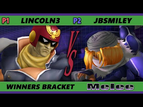 S@X 421 Winners Bracket - JBSmiley (Captain Falcon) Vs. lincoln3 (Sheik) Smash Melee - SSBM