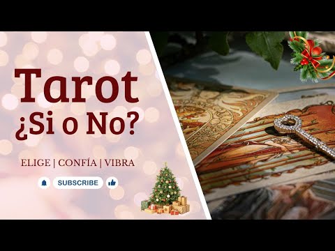 🎯TAROT  ¿Si? o ¿No? - Usa las 3 opciones - Tarot Interactivo 🐢🎄