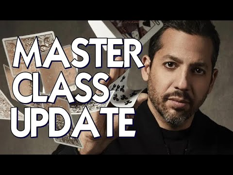 Magic Review - David Blaine Master Class Update