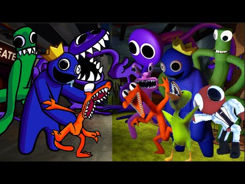 [SWAP] New 2D Rainbow Friends VS Rainbow Friends 🎶 (Yellow, Red, Pink Sing It!!)