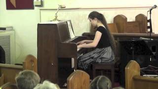 Hannah Bjornstad playing Beethoven, Schumann, and Bach