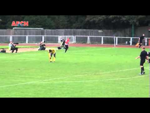 AFC Hornchurch 6 Wealdstone 1 - FA Cup (12 Oct 13) - Purcell goal