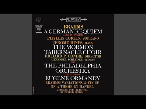 A German Requiem, Op. 45: VI. Here on earth have we no lasting place (2023 Remastered Version)