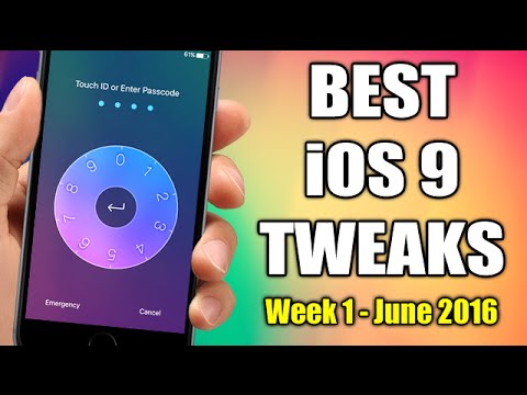BEST iOS 9 Jailbreak Cydia Tweaks  - Week 1 June 2016