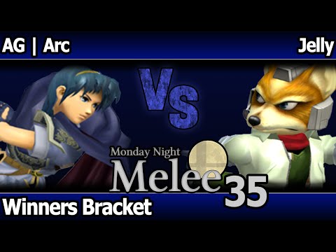 MNM 35 Melee - AG | Arc ( Marth) vs Jelly (Fox) - Winners Bracket