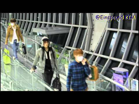 [FANCAM] 20130317 BEAST & MBLAQ @Suvarnbhumi Airport