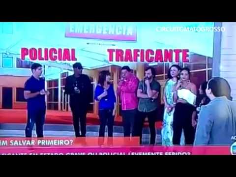 Fátima Bernardes pergunta: Salvar o policial ou traficante?? Confira a resposta do público!