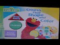 Sesame Street Guess That Shape And Color 2006 DVD Menu Song