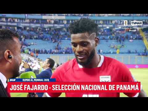 Eric Davis y José Fajardo dan declaraciones tras la victoria de Panamá ante El Salvador