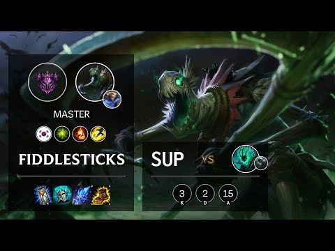 Fiddlesticks Support vs Thresh - KR Master Patch 10.4