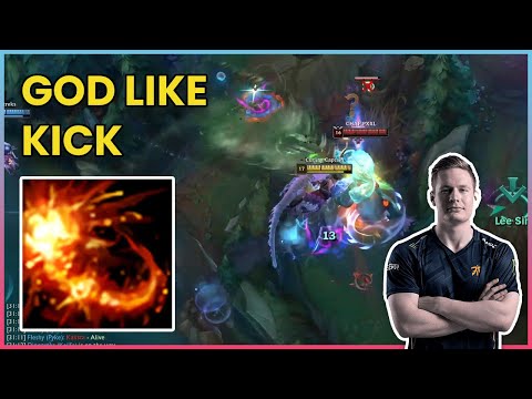 Broxah Godlike Kick with Lee Sin