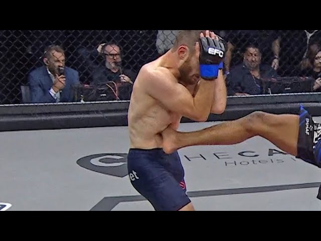 Ngamnthwini's Vicious Liver Kick Ends It at EFC 124 MMAtown blog post image: Ngamnthwini's Vicious Liver Kick Ends It at EFC 124