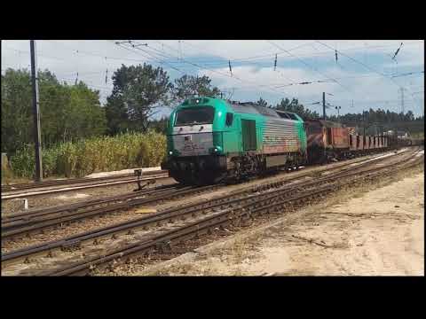 Comboios no Louriçal - 14jul20 - 1ª Parte