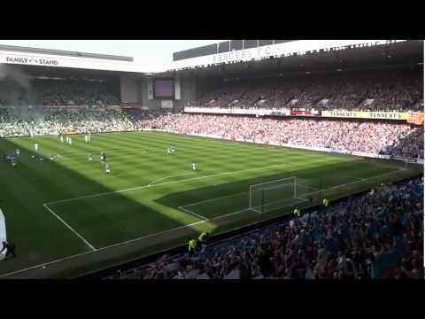 Rangers 3 Celtic 2...Amazing Penny Arcade & Blue Sea Of Ibrox  -  High Quality