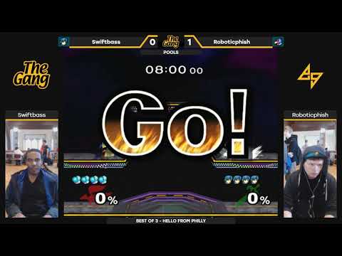 The Gang: Pools — Swiftbass (Marth) vs. Roboticphish (Falco) — SSBM Singles