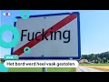 Dorpje 'Fucking' krijgt een nieuwe naam