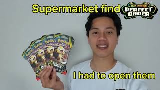 Opened Perfect Order from the Supermarket... I Couldn't resist | Pokédex Binder Journey