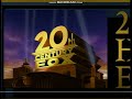 Universal 20th Century Fox Home Entertainment THX Broadway DVD Logos 1999