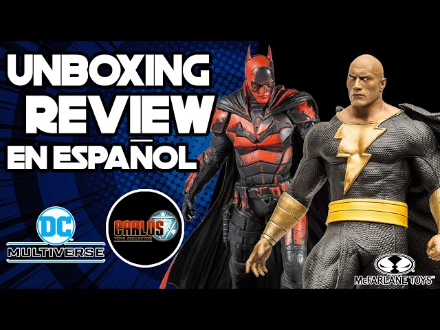 Vídeo relacionado con Batman & DC Universe Black Adam Value 15 cm Figura