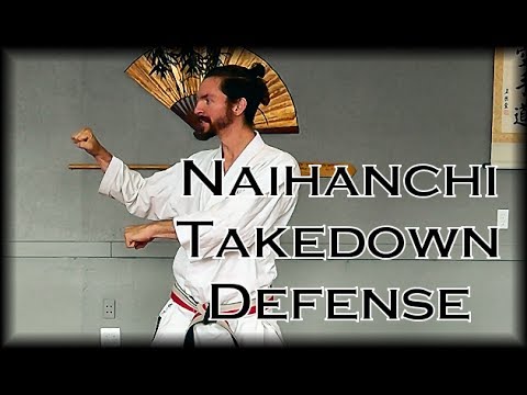 Waza Wednesday 5/17/17 - Naihanchi Shodan Takedown Defense