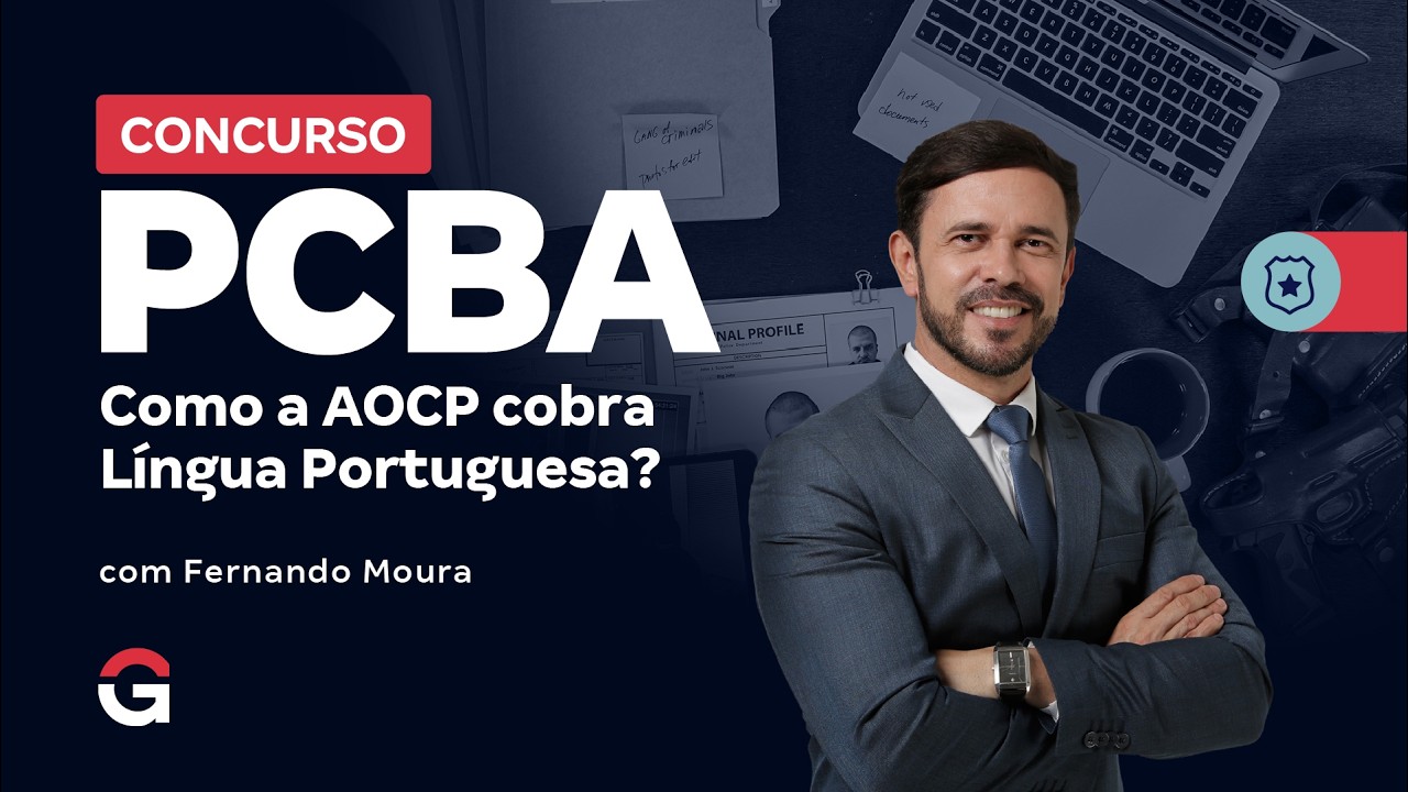 Concurso PC BA | Como a AOCP cobra Língua Portuguesa?