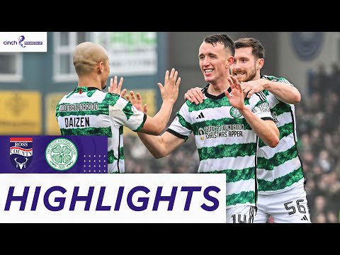 FC Ross County Dingwall 0-3 FC Celtic Glascow
