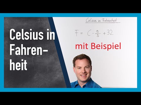 Celsius in Fahrenheit umrechnen