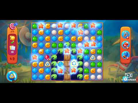 Fishdom challenge level 374