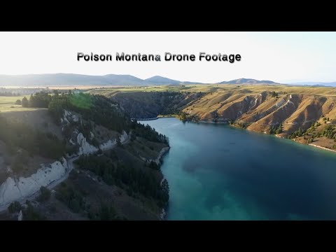 Polson Montana Drone Footage