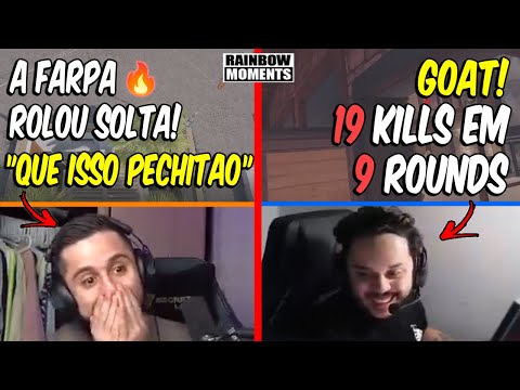 PECHITO E SNEEPY TROCANDO FARPAS 🔥🔥 NESK DESTRUINDO NA FPL, 5K DA GAB - MELHORES MOMENTOS LIVES R6