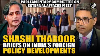 ‘FS Vikram Misri gave all the necessary answers’: Shashi Tharoor