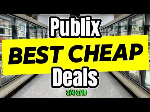 Publix BEST Cheap Deals 3/4-3/10