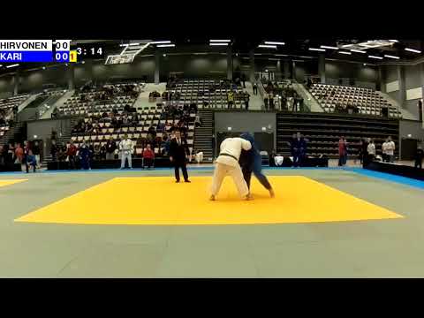 Finnish Judo Open 2018: M+100: HIRVONEN - KARI