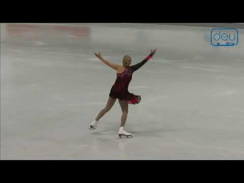Maureen BARNES. Oberstdorf 2018. Silver Ladies V - Artistic. 3 place