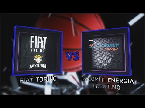 Highlights/ Fiat Torino - Dolomiti Energia Trentino 9° turno LBA Serie A PosteMobile