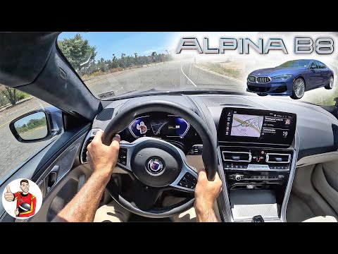 The Alpina B8 Shrugs Off Astonishing Speed (POV Drive Review)