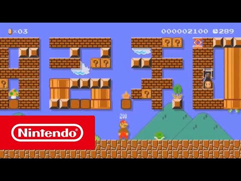 Super Mario Maker 2 - 2ème bande-annonce (Nintendo Switch)
