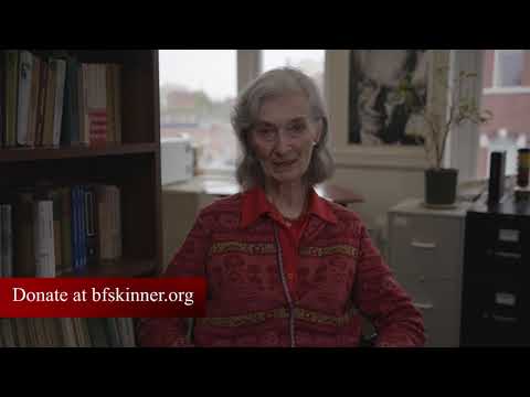 Julie Vargas, President of the B. F. Skinner Foundation, appeals to viewers