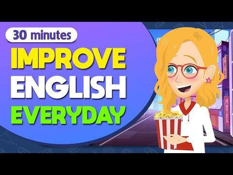 30 minutes Improve English Everyday - Daily English Conversation Practice